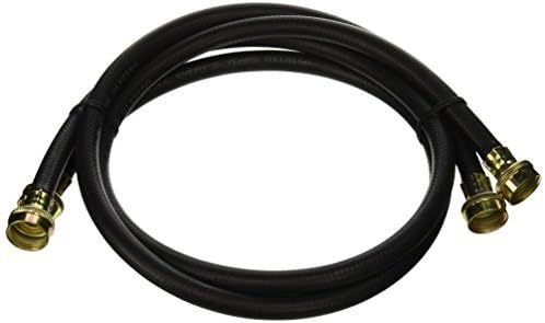 Certified Appliance X1109-4FF-TP Black Rubber Washing Machine Hose, 4-Foot, by Certified Appliance