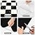 MORCART 40Pcs Peel and Stick Floor Tile, 7.87" x 7.87" Vinyl Flooring Waterproof, Black White DIY Flooring for Bathroom, Kitchen, Fireplace, Pet House, Stairs, Bedrooms, Wall