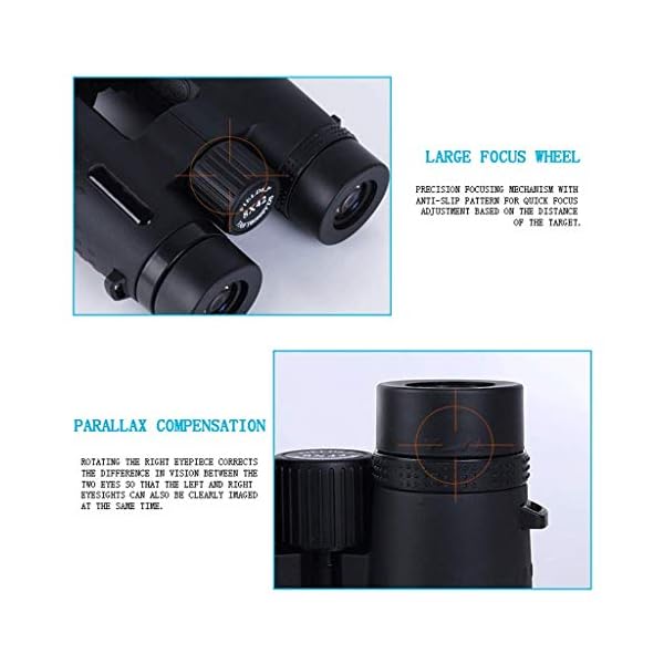 ZYXYYDS Hd Langlebiges High-Definition-Fernglas Nachtsicht Wasserdichtes tragbares Weitwinkel-Teleskop – Bild 6