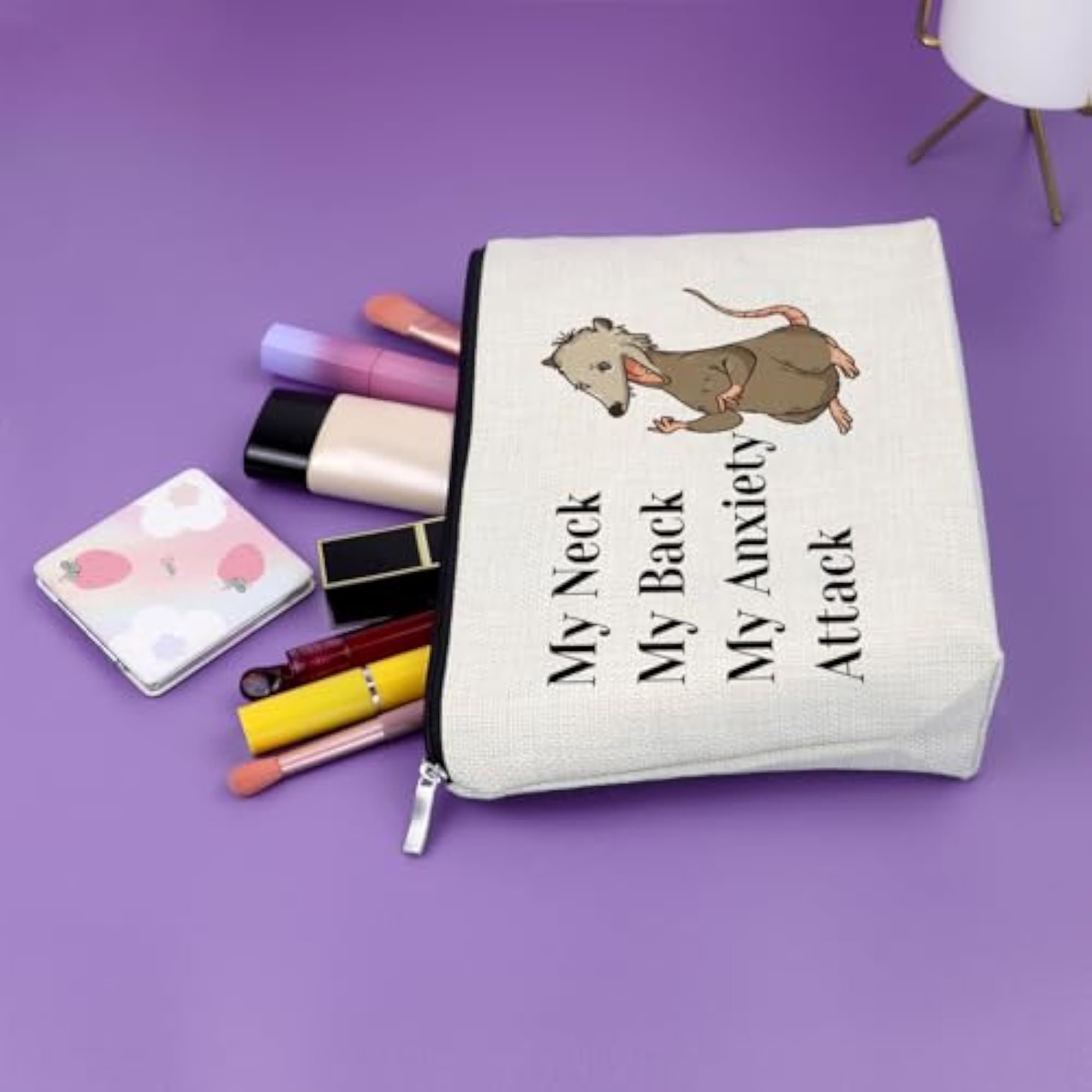 Possum Makeup Bag, Opossum Lover Gift