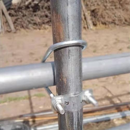Abrazaderas de tubo en cruz para evitar soldaduras en tubos de acero 5