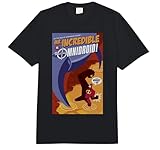 Disney Pixar The Incredibles Omnidroid Comic Book Cover Comfort Colors Adult Heavyweight T-Shirt