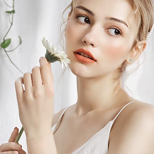 OHAYOO Hummingbird Stud Earrings Set – 925 Sterling Silver Animal Earrings with Octopus Moonstone, Paw Print & Swan, Ocean & Forest Jewelry Gifts for Women, Summer Graduation Birthday3