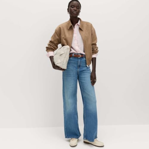 Image of Marks & Spencer Wide Leg High Waisted Jeans
