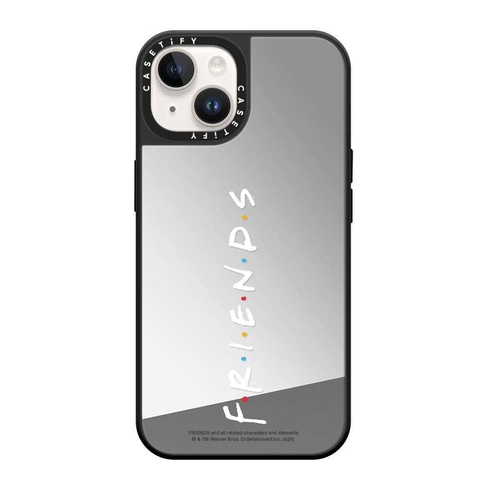 iPhoneケース F.C.R.B. - FCRB CASETIFY EMBLEM MIRROR SILVER CASE CASETiFY Mirror Case MagSafe Compatible for iPhone 14 Pro