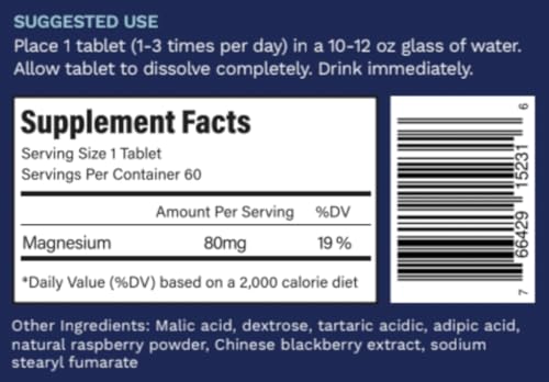 Purative Active H2 Ultra+ Raspberry Molecular Hydrogen Tablets