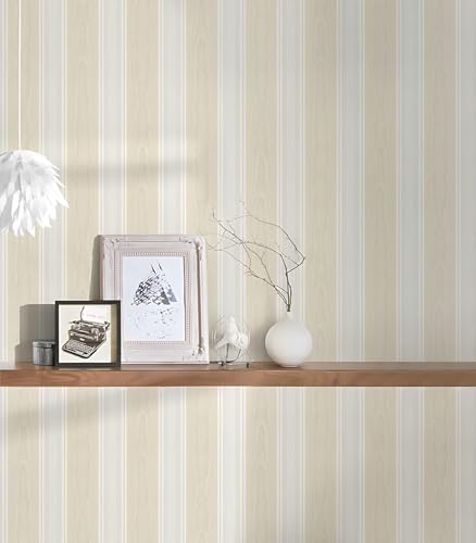 Papier peint aspect textile Profhome vinyle pour masquer défauts muraux - 8