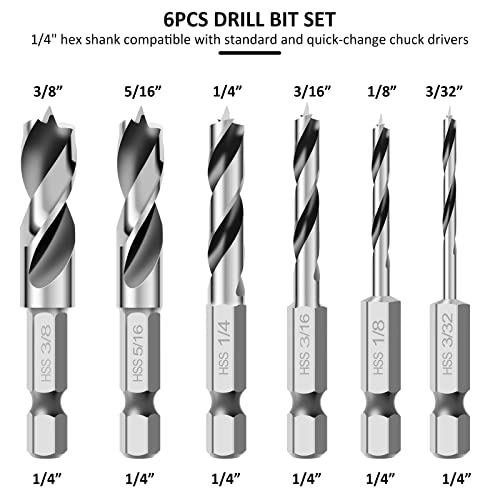 38in. Brad Point Bit