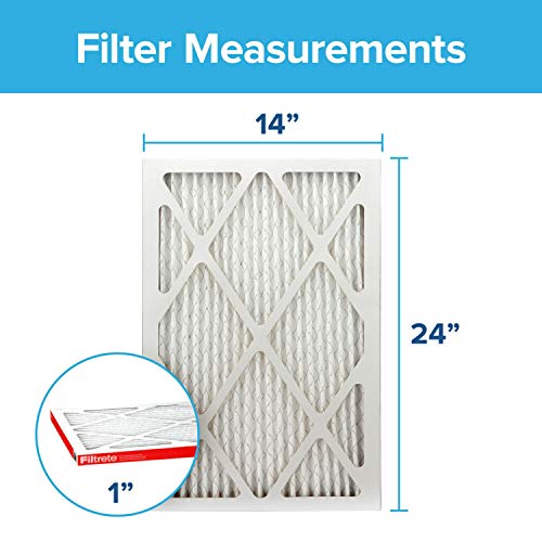 Filtrete 14X24X1, Ac Furnace Air Filter, Mpr 1000, Micro Allergen Defense, 6-Pack (Exact Dimensions 13.81 X 23.81 X 0.81) #TOP1