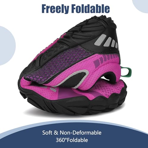 Image of SAGUARO Womens Mens Barefoot Shoes Minimalist Trail Runner Wide Toe Box Zero Drop Outdoor Cross Training Shoe