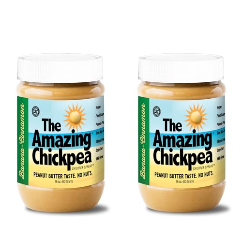 Banana Cinnamon Chickpea Butter Spread (16 Oz) - 2PK
