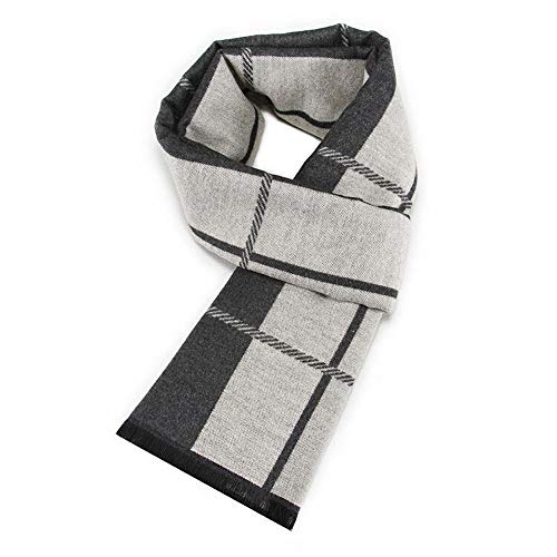 No-branded Fashion Design Casual Scarves Winter Women Men's Thicken Cashmere Scarf Luxury Brand Warm Scarves Men SZMAABBC (Color : 5)