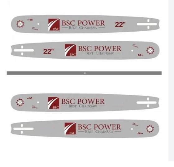 BSC POWER CHAINSAW GUIDEBAR 22INCH | MADE WITH TITANIUM METAL | PACK OF 1| HEAVY DUTY | DURABLE (B0CW5VR3RW) Amazon Price History, Amazon Price Tracker