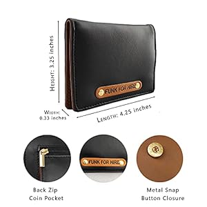 Funk For Hire PU Leather Card Holder Wallet Pocket Organiser 5 41wcqlELKnS. SL500 . SS300