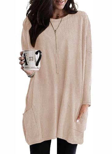 Naggoo Women's Long Tunic Tops to Wear with...