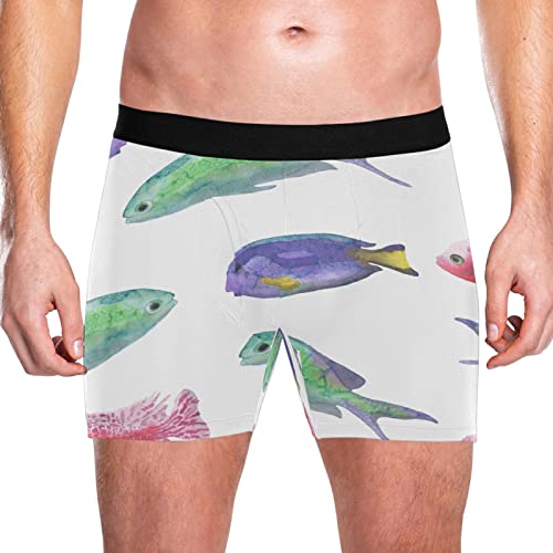 Bóxer para hombre calzoncillos de pez elásticos pack de 2 unidades 2