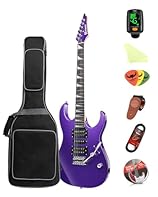 Equipped with a single-shake tremolo system, the tension of the strings is stable without running out of tune, and the timbre changes richly. The silver-plated metal fully enclosed knob has strong oxidation resistance, is not easy to enter sundries, ...