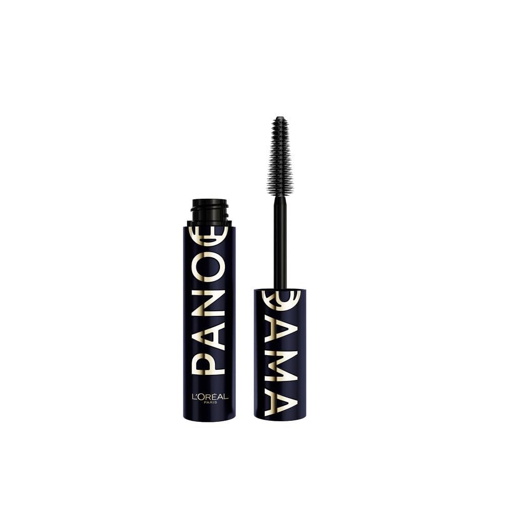 L'Oréal Paris Mascara, Volume Million Lashes Panorama Navy Blue, Volume & Length, Fanned Out Lash Lift Effect, 24H Smudge-Resistant & Flake-Free, Suitable for Sensitive Eyes Shade: Bleu Suede