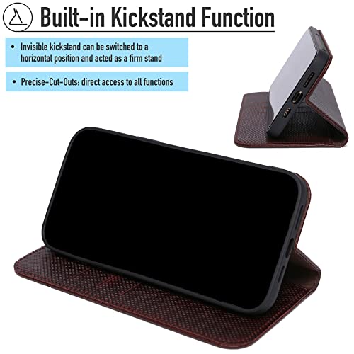 Étui de protection iPhone 12 Pro Max marron, idéal pour vos déplacements - 6