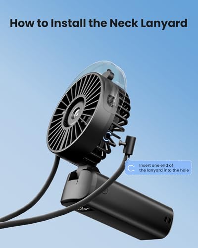 Gaiatop 180 Degree Foldable Misting Fan - Image 7 of 7