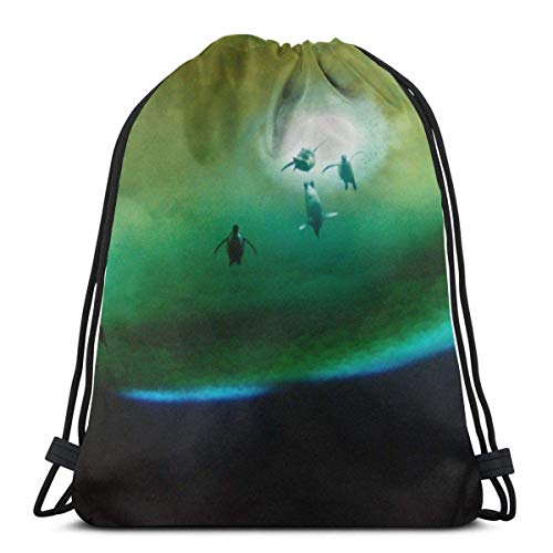 Shenguang Penguin National Geographic Unisex Borsa da Palestra all aperto