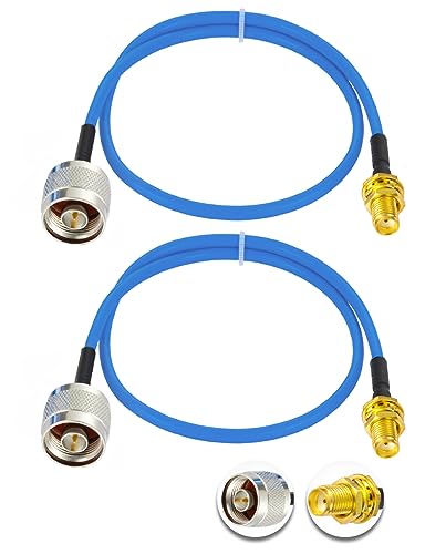 Câble coaxial RG402 SMA femelle vers type N mâle avec connecteurs plaqués 50 Ohm