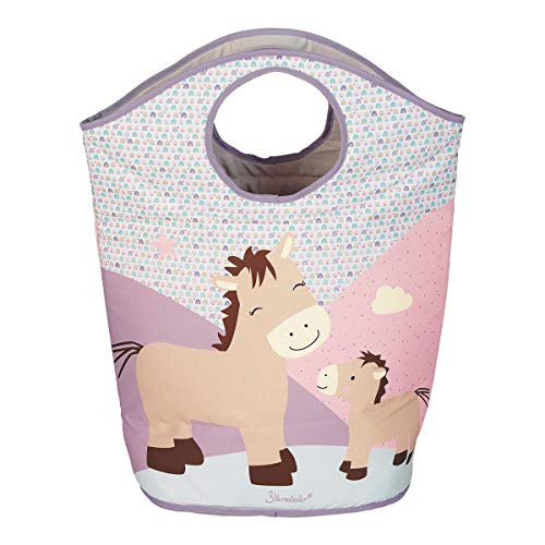 Sterntaler Aufbewahrungskorb, Pony Pauline, Für Spielzeug und Wäsche, Wäschefresser, Mehrfarbig