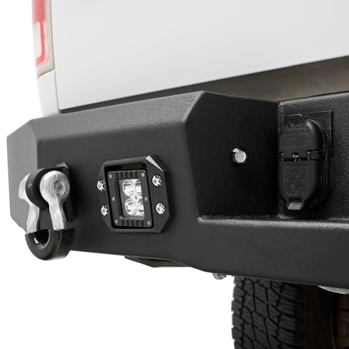 Image of Paramount Automotive 57-0207 Rear Bumper with LED Light Fit for 2010-2018 Dodge Ram 2500
