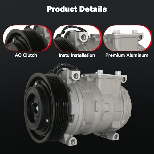 Image of cciyu Air Conditioning Compressor Compatible for Jeep Grand Cherokee
