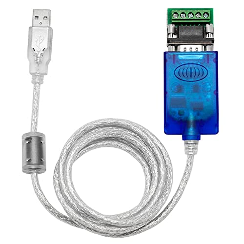UOTEK USB to RS-485 RS-422 Converter Cable 4.9FT USB to RS485 RS422 Adapter with FTDI Chip Support Win 10/8/7/XP/Vista/Mac System UT-890A