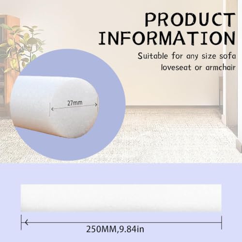 Image of Pieces Sofa Slipcover Tuck Grips Stretch Non Slip Foam Stick Couch Slipcovers Stretch Stick Thicker Cushion Grip for Sofa Essential Tuck Grips for Slipcovers Furniture Protector (3, sofa cover)
