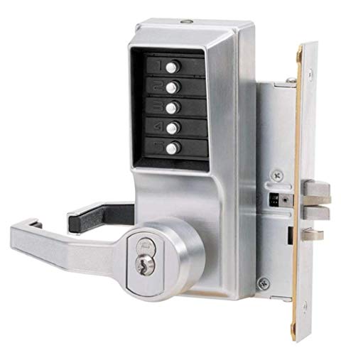 Kaba Simplex LR8146B-26D-41 Lever Mechanical Pushbutton Lock Key Bypass Mortise Prep For Best SFIC L
