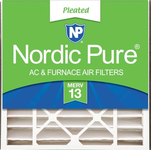 Image of Nordic Pure 20x20x5 Air Bear Replacement MERV 13 Air Filter 1 Pack | Actual Size: 19 11 /16 x 20 11 /16 x 4 15 /16 Trion Air Bear Replacement Fits 266649-103 Made in USA, Advanced HVAC Filtration