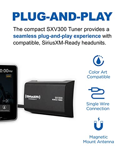 image for SiriusXM SXV300v1 Connect Vehicle Tuner Kit for Satellite Radio with F