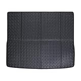 TXDBD Alfombrillas Alfombrillas Antideslizantes Coche para Jeep para Cherokee 2019-2023 Alfombrilla Maletero Fácil Limpieza, Revestimiento De Carga, Alfombra Protector alfombras(Negro 2)