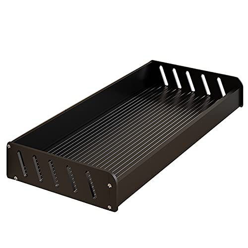 LIULIFEN Estante de Almacenamiento para microondas, Soporte de Aluminio para microondas, Soporte para Horno, Soporte para Estante de Cocina, Soporte para Montaje en Pared para Horno, estant