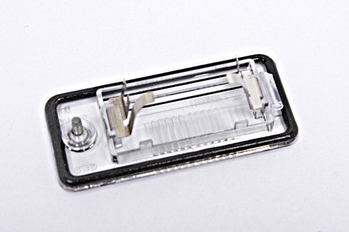 Genuine License Plate Light Lens RH Audi A3 A4 B6 B7 A5 A6 C6 A8 D3 Q7 RS4 2001-