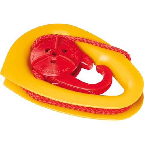 BIG Spielwarenfabrik - Schleppseil mit Griff und Aufwickelrolle, passend für BIG-Rutschfahrzeuge mit Anhängerkupplung, Bobby-Car Zubehör, Zugseil, 172 cm 800001265