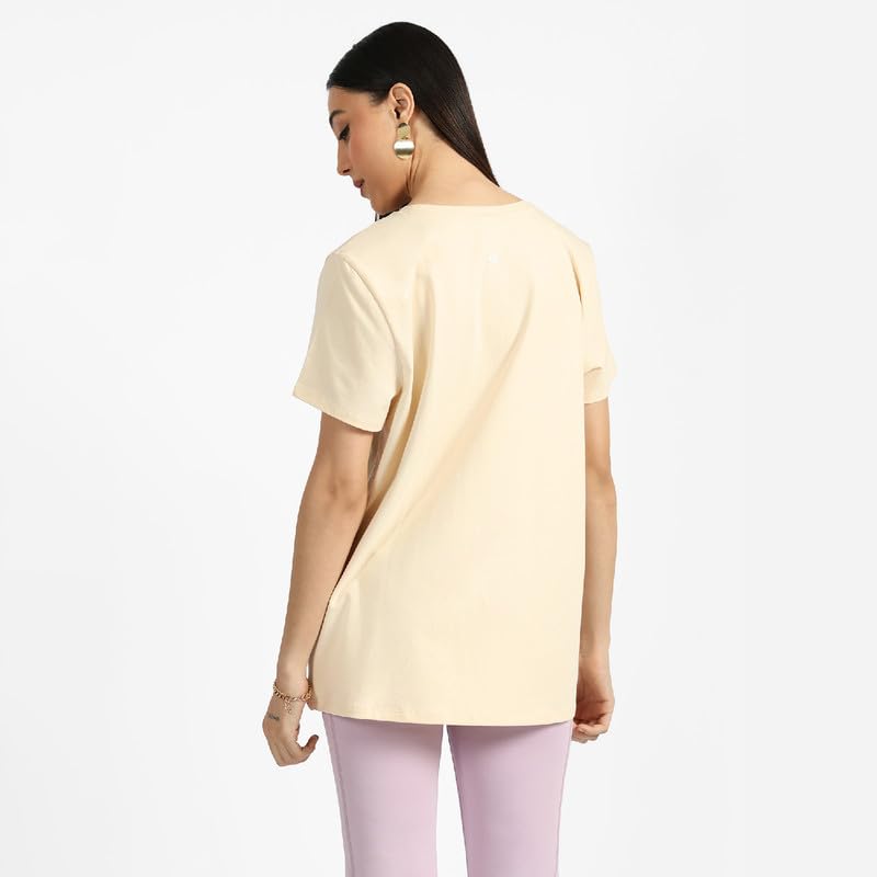 Image of BlissClub Women The Last Tee - Boyfriend tee | Women's t-Shirt | Sleeves | Hip Covering | Cotton Tee