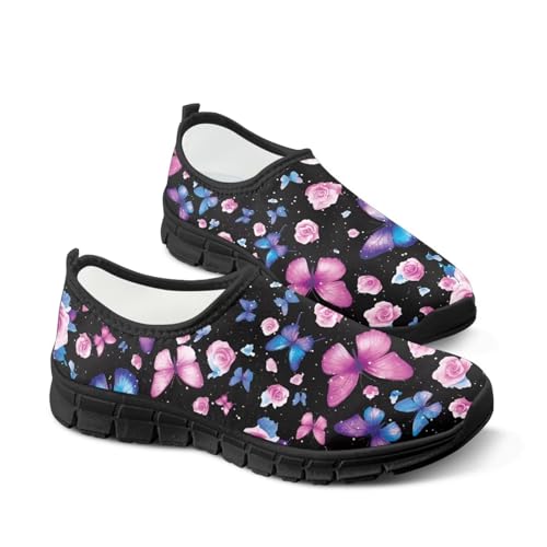 Image of Women's Loafers Slip On Slip Shoe Casual Walking Shoes Non Slip Work Shoes Mesh Athletic Sneakers