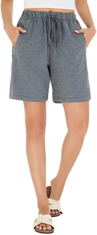 Women’s Adaptive Post-Op Tear Away Shorts, Magnetic Side Open Breakaway Sweat Shorts, Reinforced Secure Closure, Pockets