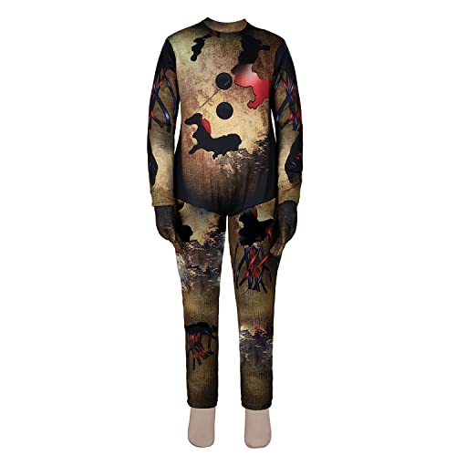 aijina Five Nights Freddy's Costume Fnaf Game Character Costume Adult Children Cosplay Costume Set Halloween Costume (Aldult-S, 444)