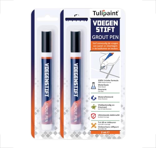 Tulipaint Duopack Fugenstift Schwarz 5mm