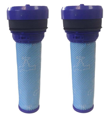 2 Dyson DC39 Animal, Mult-Floor Canister Vacuum Primary Washable Motor Filter, Generic for Dyson Part 923413-01, Two Pack