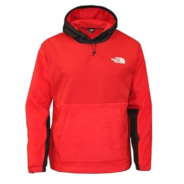 THE NORTH FACE Casaco de lã masculino com capuz, Tnf vermelho, GG