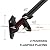 Yeesun Flag Pole,6FT American Flag Pole & Bracket-Flagpoles for 3 x 5 Flags Holder for House Porch & Outdoor,Tangle Free and Wall Mount Flag Pole Kit (Without flag,Black)