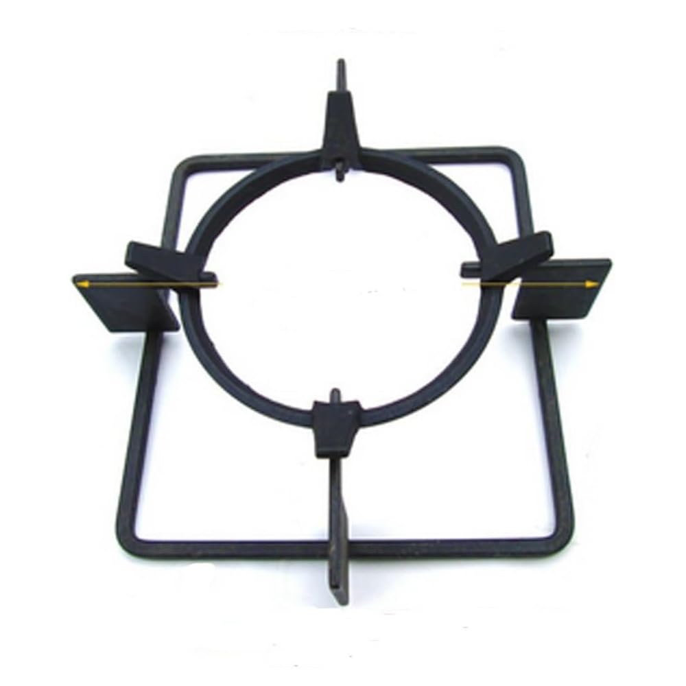 Wok Ständer für Gasherde, 14cm Wok Ring Wok-Stützring aus Gusseisen, Wok Pan Support für Küche Herd Moka Topf Gasherd Cooker