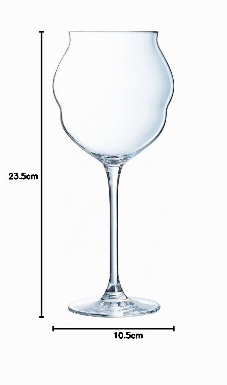 Chef&Sommelier L9414 Verre à Pied Macaron, 60 cl, en cristallin, Transparent