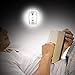 K KASONIC - LED Night Light, 200 Lumen Cordless COB Light Switch, Under Cabinet, Shelf, Closet, Garage, Kitchen, Stairwell and More, Battery Operated (4 Pack)
