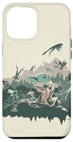 Coque iPhone 12 Pro Max Star Wars Grogu étui de protection Yoda
